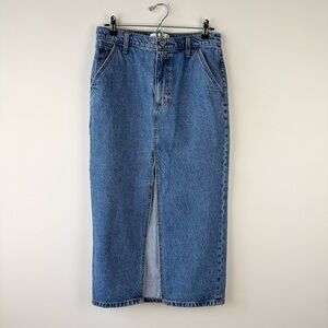 Abercrombie Denim Midi Skirt